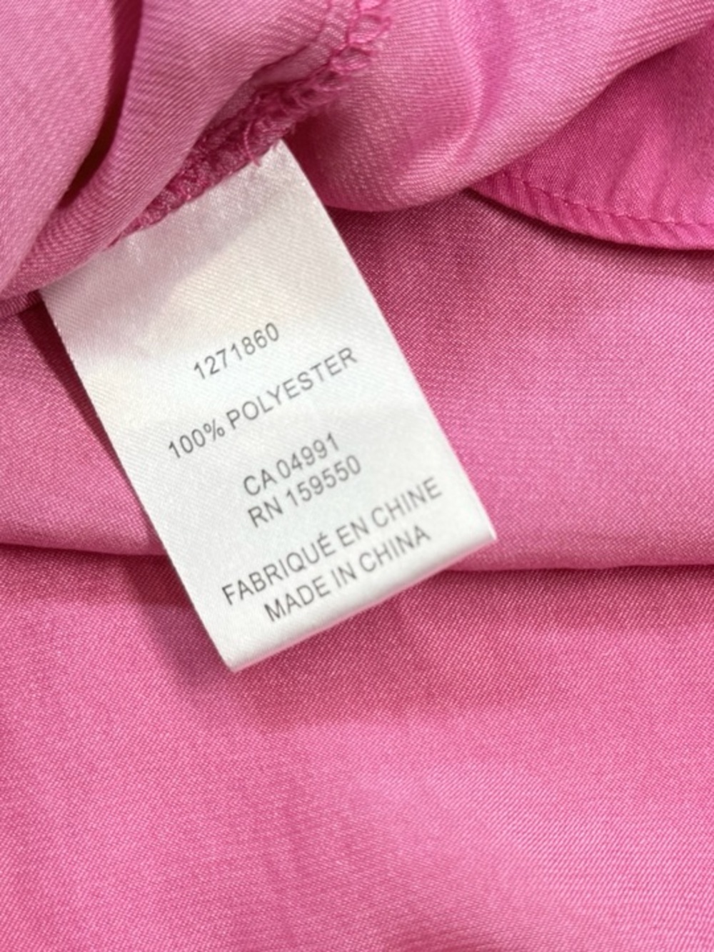 Anthropologie Maison d’Amélie Paris Pink Smocked Flutter Sleeve Blouse S - Picture 4 of 8